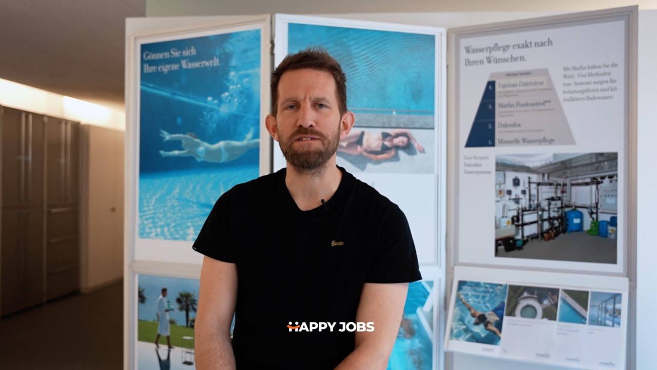 Marco Kuster, Marlin Schwimmbäder AG, im Gespräch